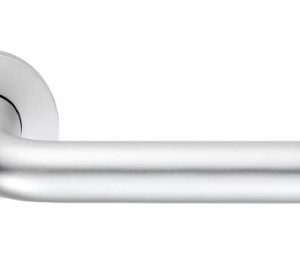 CARLISLE BRASS - LRS9000SAA 22MM DIA. ROUND BAR SAFETY LEVER ON ROSE