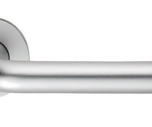 CARLISLE BRASS - LRS9001SAA 19MM DIA. ROUND BAR SAFETY LEVER ON ROSE