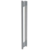 Lucia Gst Pull Handle For Sliding Doors (450Mm), Aluminium Stainless Steel Effect