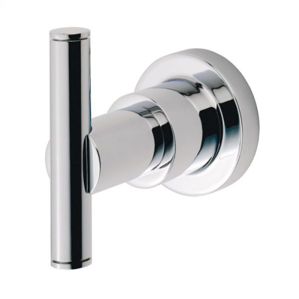 De'Leau LV02CP Deleau Mezzo Robe Hook Polished Chrome