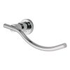 De'Leau LV05CP Deleau Mezzo Swept Towel Bar Polished Chrome