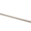 De'Leau LX21BSS Deleau Lx Single Towel Mitred Rail (398mm C/C) G316 Bright Stainless Steel