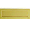 Plain Letter Plate (282Mm X 80Mm Or 257Mm X 81Mm), Pvd Stainless Brass