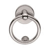 Ring Door Knocker, Polished Chrome