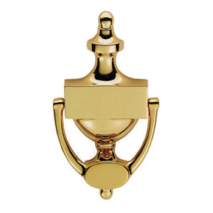 Victorian Urn Door Knocker (196Mm), Pvd Stainless Brass