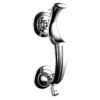 Doctor Door Knocker, Polished Chrome