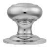 Centre Door Knob, Polished Chrome