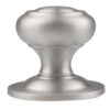 Centre Door Knob, Satin Chrome