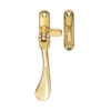 Reversible Casement Window Fasteners, Polished Brass