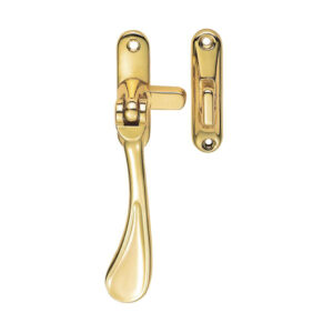 Reversible Casement Window Fasteners, Polished Brass