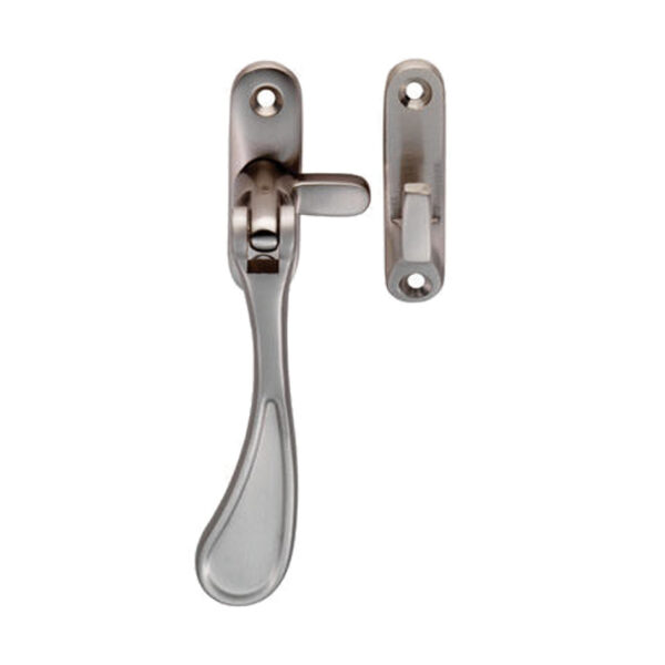 Reversible Casement Window Fasteners, Satin Nickel