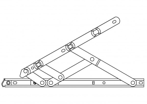 Standard Side Hung Friction Hinge 17mm Nico