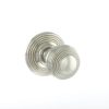 Atlantic Old English Ripon Solid Brass Reeded Mortice Knob, Polished Nickel - OE50RMKPN (sold in pairs)