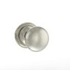 Atlantic Old English Harrogate Solid Brass Mushroom Mortice Knob, Polished Nickel - OE58MMKPN (sold in pairs)