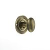 Atlantic Old English Solid Brass Bathroom Turn & Release, Antique Brass - OEOWCAB