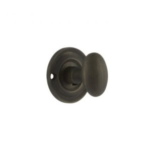 Atlantic Old English Solid Brass Bathroom Turn & Release, Urban Bronze - OEOWCUB