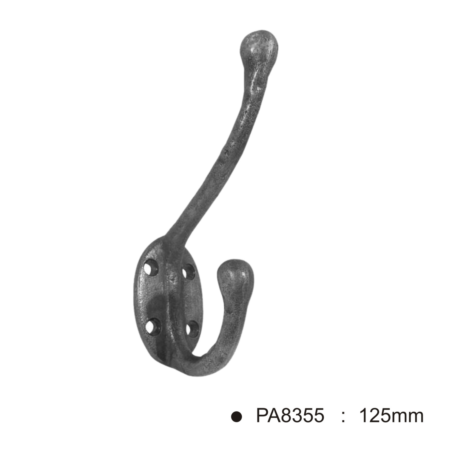 Hat & Coat Hook -125mm