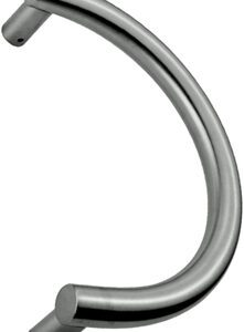 Eurospec 25Mm Diameter Semi Circular Pull Handle, 250Mm Centres, Satin Finish