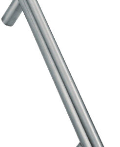 Eurospec Straight T Pull Handles (25Mm Diameter Bar), Satin Stainless Steel