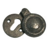 Frelan Hardware Covered Escutcheon, Pewter Finish