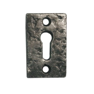 Frelan Hardware Rectangular Escutcheon, Pewter Finish