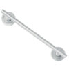 Serozzetta 15Mm Dia. Designer Pull Handle On Rose (225Mm C/C), Satin Chrome