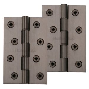 Heritage Brass 4" X 2 5/8" Double Phosphor Washered Butt Hinges, Matt Bronze - (Sold In Pairs)