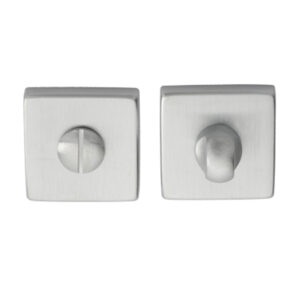 Manital Bathroom Turn & Release On Square Rose, Satin Chrome (Sold In Singles)