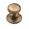 Heritage Brass Richmond Mortice Door Knobs, Antique Brass - Rhm988-At (Sold In Pairs)