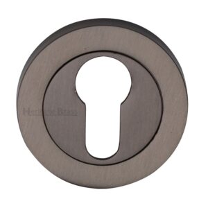 Heritage Brass Euro Profile Key Escutcheon, Matt Bronze