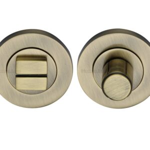 Heritage Brass Round Turn & Release (53Mm Diameter), Antique Brass