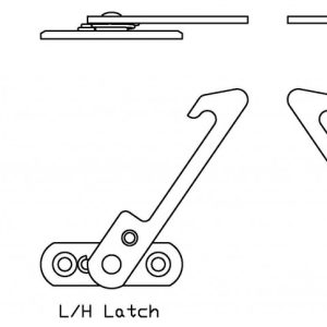 Restrictor Safety Catch (Hook & Eye)