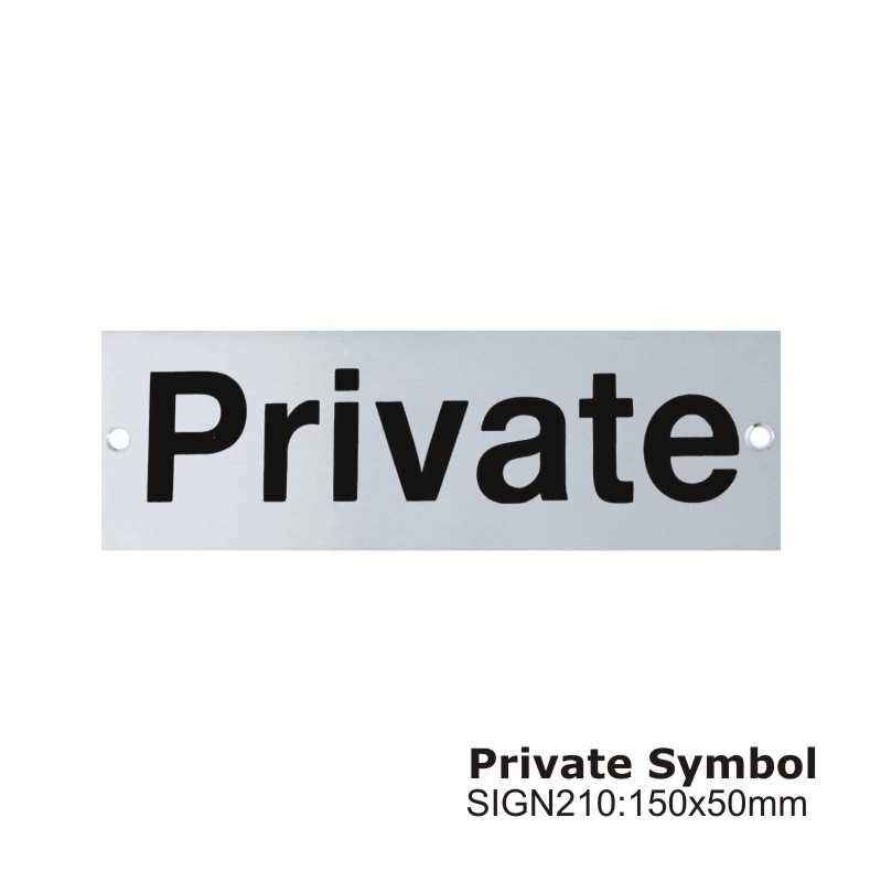 Private Symbol -150x5Omm