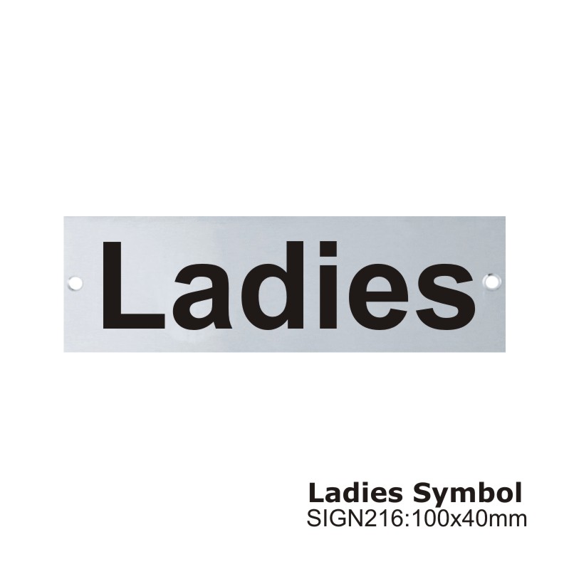 Ladies Symbol -100x4Omm