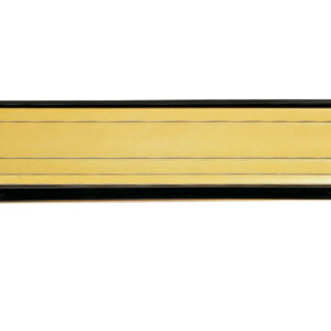 Sleeve Letter Plate (300Mm X 69Mm), Gold Anodised Aluminium