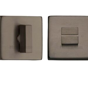 Heritage Brass Square 54Mm X 54Mm Turn & Release, Matt Bronze