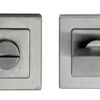 Eurospec Square Turn & Release, Satin Stainless Steel Or Duo Polished & Satin Finish