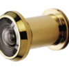 Eurospec 200 Degree Door Viewers, Polished Stainless Steel, Satin Stainless Steel Or Pvd Stainless Brass