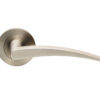 Eurospec Volantes Satin Stainless Steel Door Handles (Sold In Pairs)