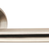 Eurospec Carlton Satin Stainless Steel Door Handles (Sold In Pairs)