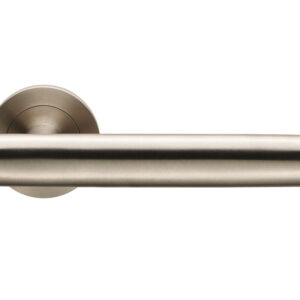 Eurospec Urbis Satin Stainless Steel Door Handles (Sold In Pairs)