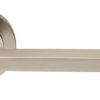 Eurospec Lubecca Satin Stainless Steel Door Handles (Sold In Pairs)