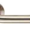 Eurospec SWL1191SSS Steelworx Spira Swl Straight Lever Screw On Rose - Sss Satin Stainless Steel