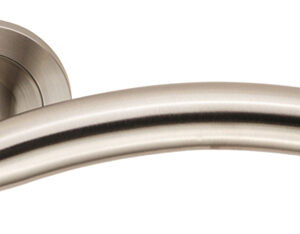 Eurospec Dresda Satin Stainless Steel Door Handles (Sold In Pairs)