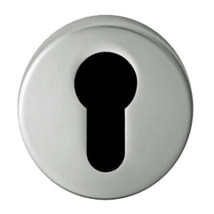 Serozzetta Euro Profile Escutcheons, Polished Chrome Or Satin Chrome