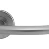 SZC020SC Serozzetta Dos Lever On Concealed Fix Push On Round Rose Satin Chrome