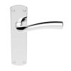 SZC052CP Serozzetta Cinco Lever On Backplate - Latch Polished Chrome