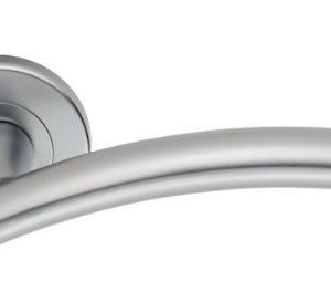 SZC340SC Serozzetta Cuarenta Lever On Concealed Fix Push On Round Rose Satin Chrome