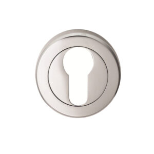 Serozzetta Euro Profile Escutcheon, Polished Chrome