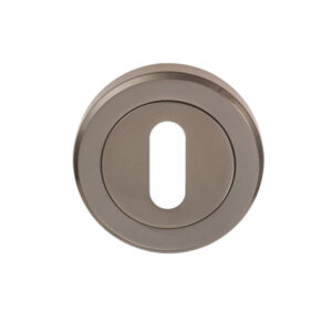 Serozzetta Standard Profile Escutcheons, Black Nickel